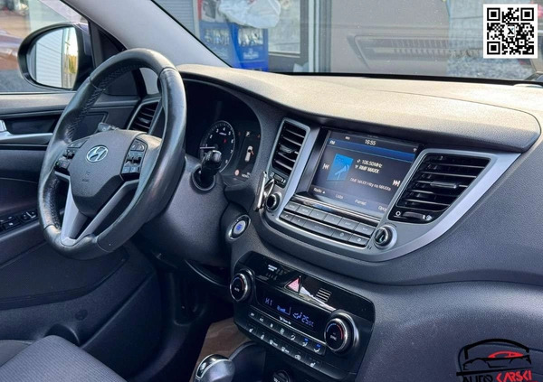 Hyundai Tucson cena 78900 przebieg: 139875, rok produkcji 2016 z Krośniewice małe 704